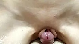 just grinding and rubbing my step sister's wet pussy till a huge cum load spills out!