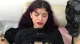 i fucked my stepsister's bitch's pussy in the kitchen