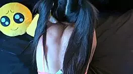 LINDA JOVENCITA GAMER MEXICANA ME COJO A MI HERMANASTRA POR EL CULO MIENTRAS JUEGA CON SU NINTENDO PARTE 1