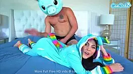 Steamy live cosplay compilation with tiny 18+ teen harry potter anime action