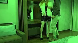 Sensual petting and kissing before passionate soft sex POV cumshot?