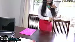 Horny Mature Lesbian Lacey Starr Rips Clothes In Exotic Adventure With Miss Pinay!