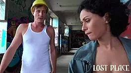 Beauty Fantasizes Hard Sex with Builder!