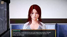 My New Family Episode 403 Featuring Brunette Characters In Homemade Setting