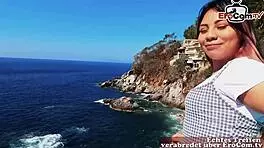 Spanish Latina Teen Gets Anal Outdoor From German Tourist