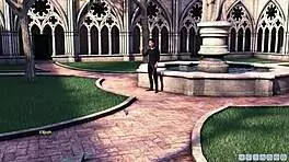 i can't get enough of lust academy 4 with cute curvy anime teens