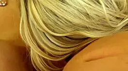 Blonde lesbian fingers teen 18+ pussy in girl on girl oral