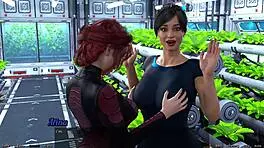 stranded in space 2 - encountering cute anime step sisters