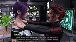 stranded in space 2 - encountering cute anime step sisters