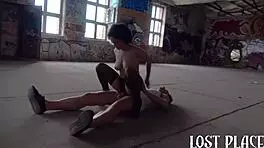 Beauty Fantasizes Hard Sex with Builder!