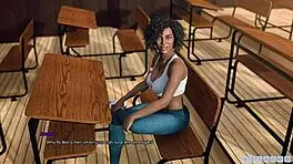 i can't get enough of lust academy 4 with cute curvy anime teens