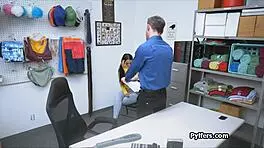 抓到你了！性感印度美贼被逮狂捅