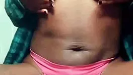 Sexy ebony model asks 'want to lick my wet pussy?' during 69 face sitting