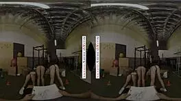 Aiden Ashley, Jazmin Luv, And Lily Larimar Surprise Personal Trainer With Blowjobs