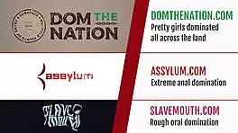 watch this teen get doggystyled with anal toys