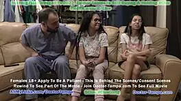 Angel Santana Feels Intense Arousal During Her 2022 Gyno Exam With Nurse Aria Nicole At Doctor Tampa