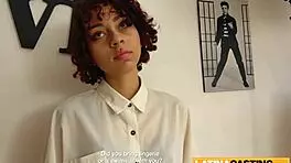 Man, this short-haired Latina teen 18+ model has a tight ass perfect for bikini shoots and anal