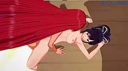 Asuka And Homura Intense Futanari Sex In Hentai