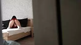 Voyeur Stepsister Caught Masturbating Rides You Hard to Keep Her Secret Safe