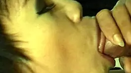 Fucking Her Soaking Wet Hairy Pussy in Close-Up Hard Action