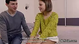 cute teen gapes and spreads while losing virginity