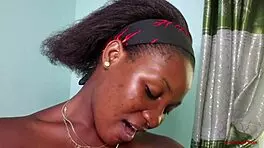 this yaoundé street girl masturbates publicly with big cock cumshot and ebony ass