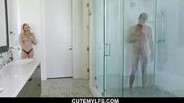 Big Tits Blonde Milf Gets Bf's Cum on Her Juicy Ass - Alix Lynx