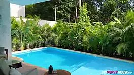 Petite Mexican Stepsis Khloe Kapri Rides Monster Cock In Doggystyle And Bent Over Positions With Boobs Bouncing In POV