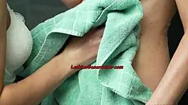 Look At That Big Tits Mature Getting Her Pussy Licked And Rimmed By Teen Lesbian!