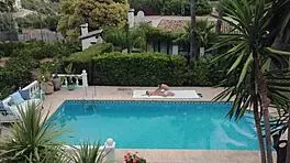 fucking hard with tru kait and chris diamond on pool terrace