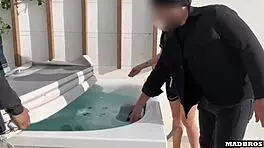 venezuelan wife caught by her husband getting fucked while we visit their house