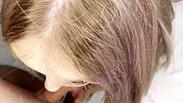 Cute amateur couple rides cowgirl to cum in pussy.