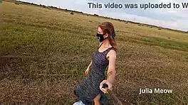 omg juli smith meow undressin’ in field so hot rn