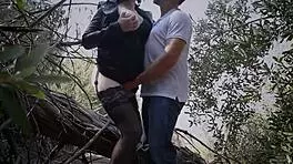 risky public sex in the park with bella hentaigirl 😏