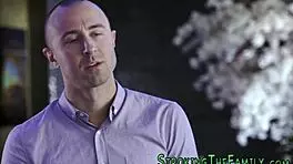 Stepsister Gobbling Dick And Getting Facial Fuck