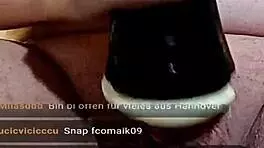 I Jerk My Cock on Webcam with Toy.