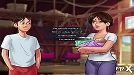 Summertime Saga - Cleansing Through Sex Episode 3 76 with Teen 18+ and Mommy