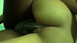 my pretty stepsister rides my black cock rough in homemade video