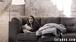 Turned hesitant homeless friend into craving pussy licks - Gia Derza, Evelyn Claire