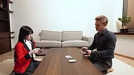 Yumeko Jabami humiliated by drinking rival's cum in wild anime hentai