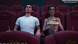 Want To See This 18Yo Redhead Get Public Blowjob And Creampie In Cinema?
