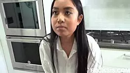 Luna Mills Gets Hardcore POV Fuck as Lucky Stepsister!