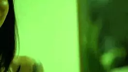 Busty German lesbians lick each other's pussies.