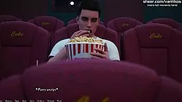 Want To See This 18Yo Redhead Get Public Blowjob And Creampie In Cinema?