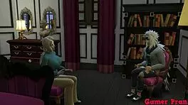 Naruto Sage Pervert Seduces Sunade And Fucks Her Anal