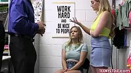 Why do percy sires and blake blossom have a threesome with the officer after shoplifting?