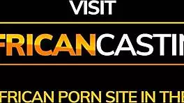 hot ebony teen model in swimsuit teases producer for audition