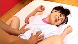 Bang my petite pussy harder, the asian teen begged in missionary.