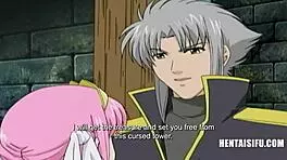 virgin princess gets dp by futa elf and perv prince in hentai