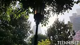 teen cali blowjob for cash